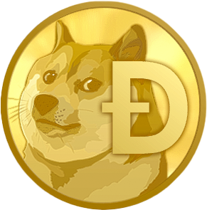 dogecoin logo 1 صرافی آبانتتر