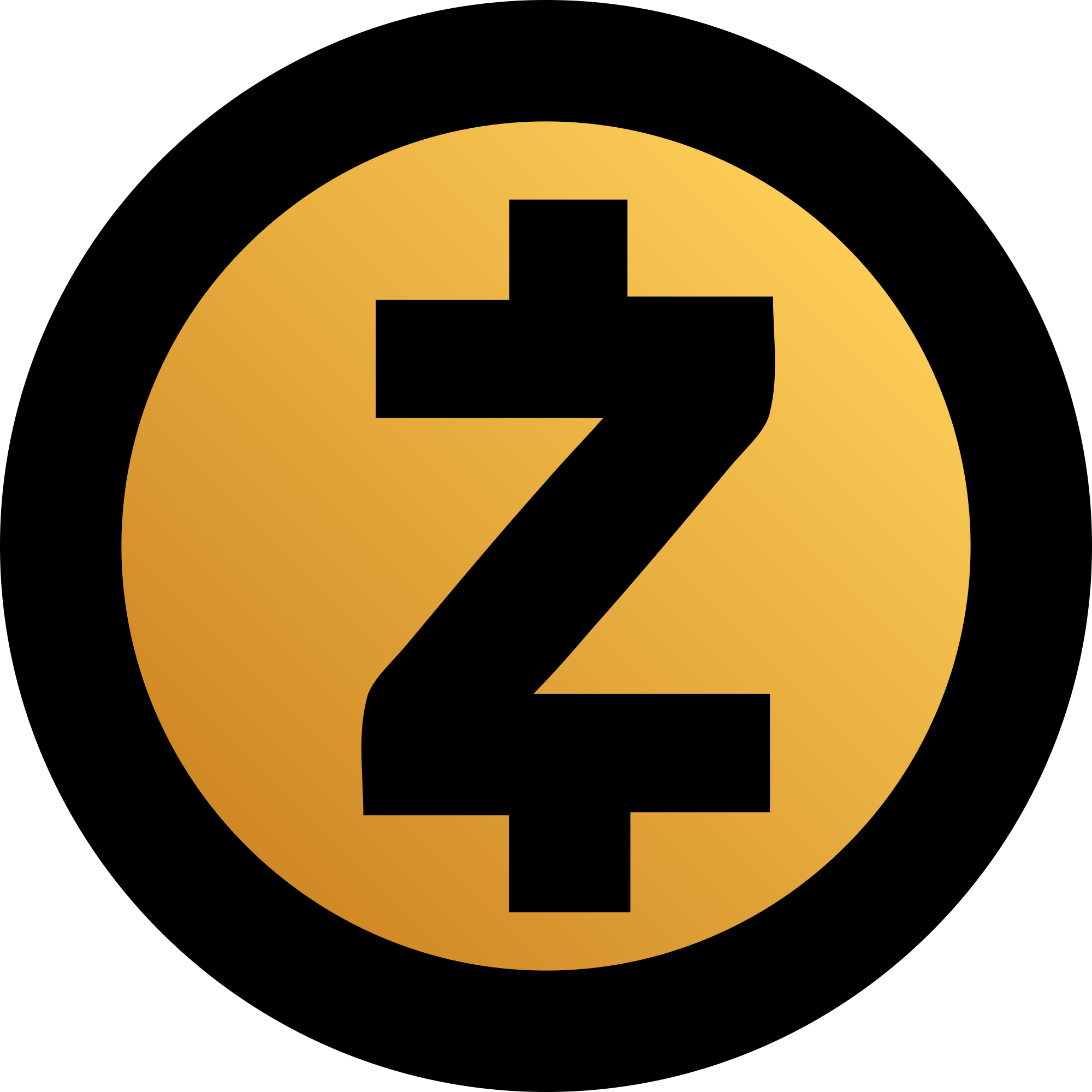 zcash zec logo پاکت آپشن