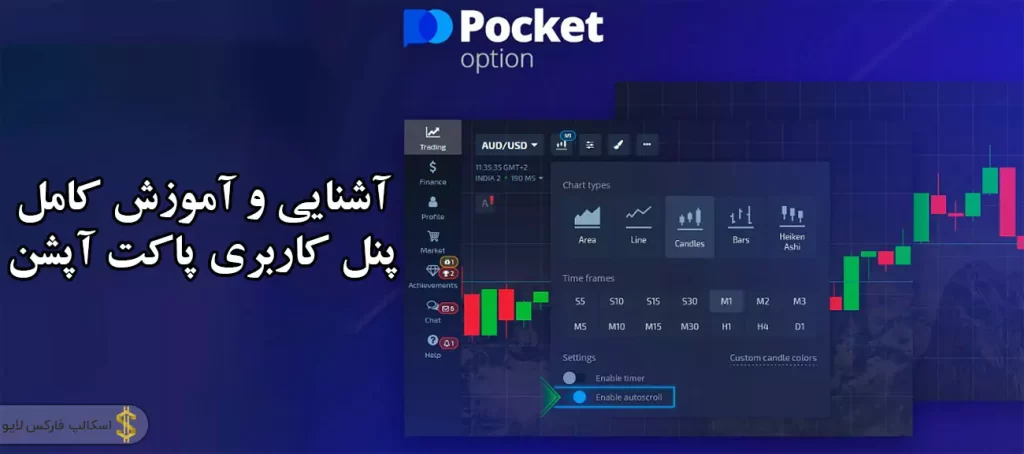 🎓 آموزش کار با سایت پاکت آپشن | کار با سایت اصلی پاکت آپشن 💎