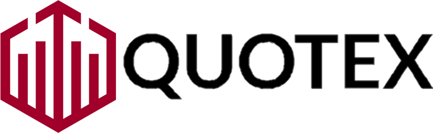 quotex logo black نماد طلا در فارکس
